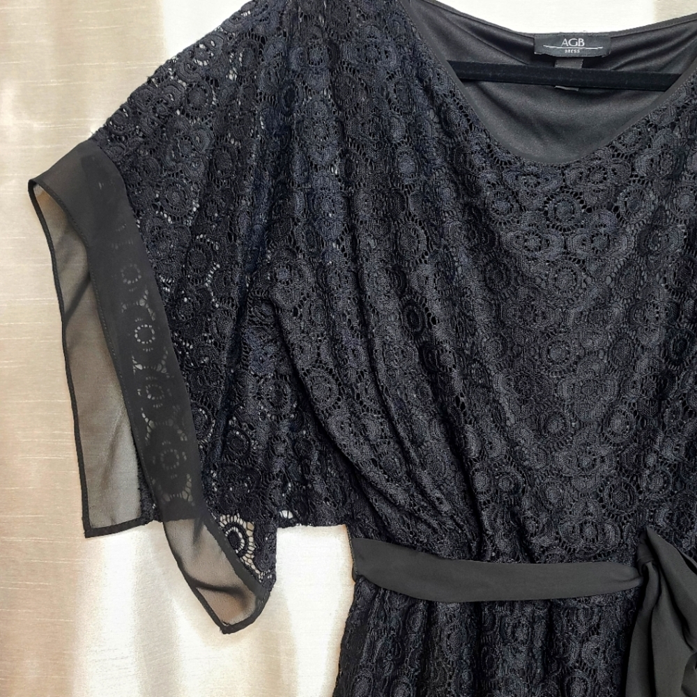 Size 10 Black lace dress